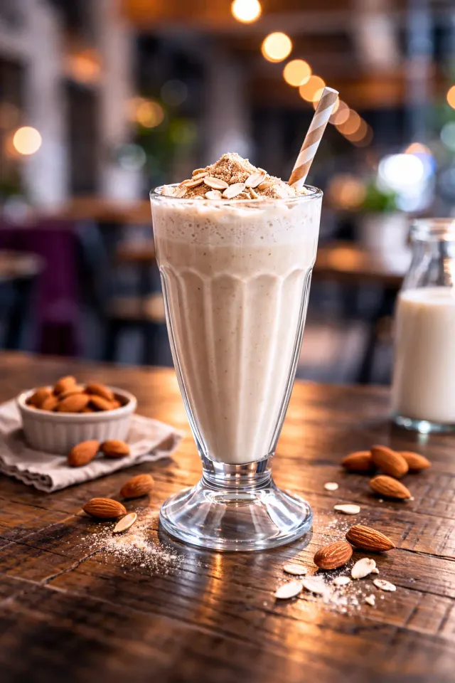Batido de almendra